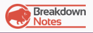 breakdownnotes